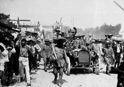 Francisco I. Madero entrando a Cuernavaca el 12 de junio de 1911